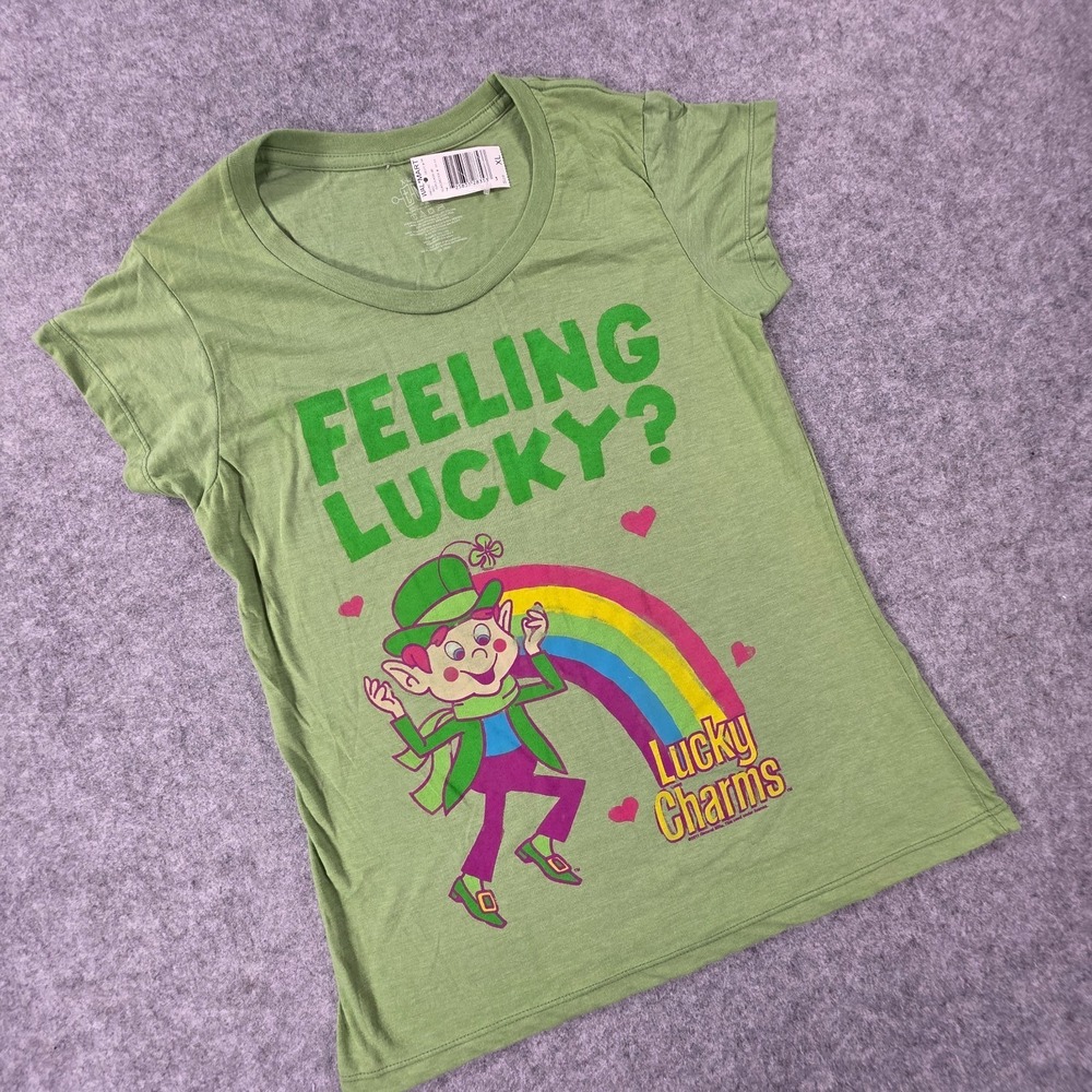 NEW Lucky Charms graphic short sleeve t-shirt size XL TNT NWT Shirt